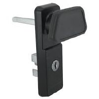 Black Cardale Locking Euro Handle DKC14