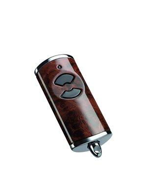 Garador Hand Transmitter 2 Channel Bi Directional Burl Wood 6968