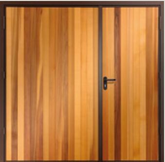 Garador Timber Side Hinged Garage Doors